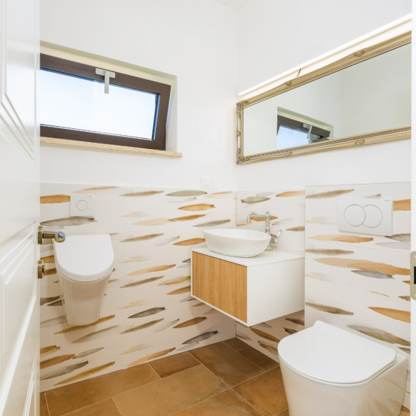 Bagno / wc, Villa GROFICA - new house, near beaches, heated pool, jacuzzi, playgroung & bbq, Pula - Istria, Vacanze in Croazia Hrvatska