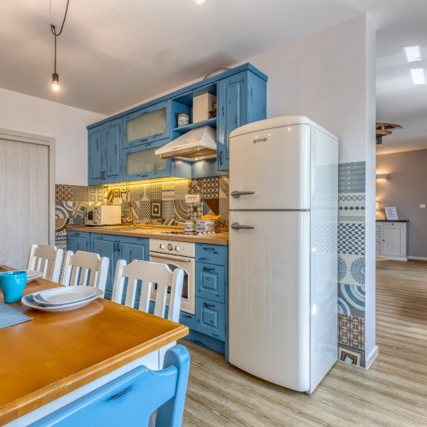 Cucina, Villa LETA - luxurious 5* villa in a green oasis with fitness, heated pool, playground & barbecue (8+3), Kvarner, Vacanze in Croazia Hrvatska