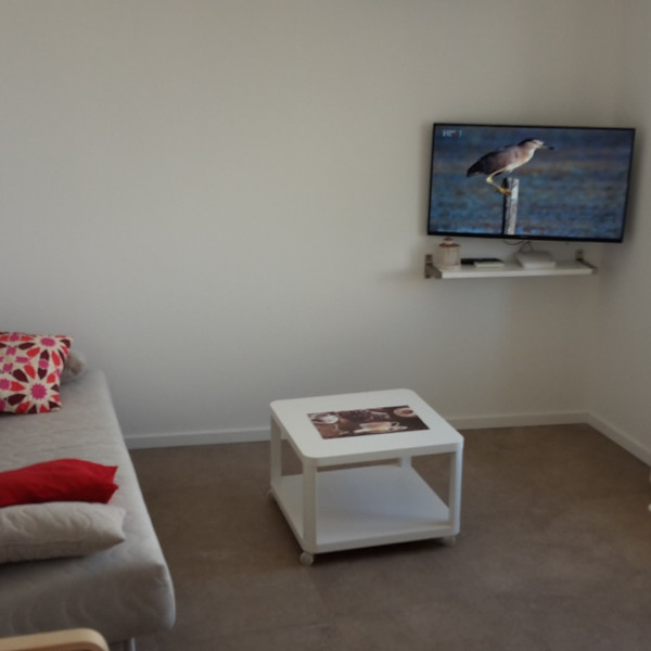 Living room, Beach apartment VAMI with sea view, Murter - Dalmacija, Holidays in Croatia Hrvatska