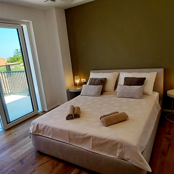 Bedrooms, Villa SALVORE - new house, near beaches, heated pool, playroom, bbq, Salvore - Istria, Holidays in Croatia Hrvatska