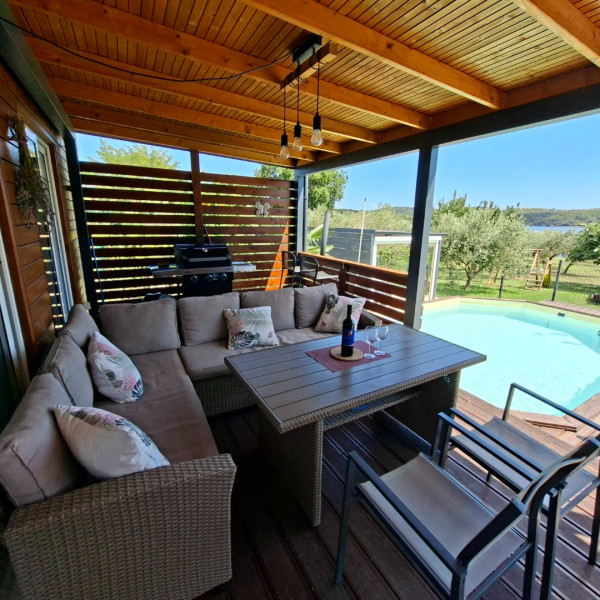 Beach House BETA &ndash; a romantic hideaway  in an olive grove by the sea, swimming pool, jacuzzi & playground, Pomer, Holidays in Croatia Hrvatska