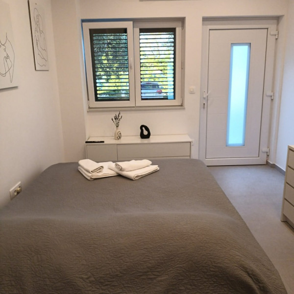 Soggiorno, Beach studio KATE - Wake up to the sea, terrace, garden & parking, Murter - Dalmatia, Vacanze in Croazia Hrvatska