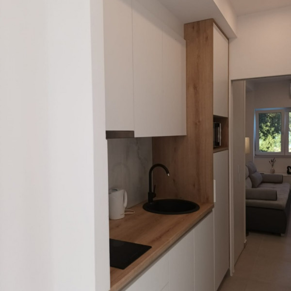Cucina, Beach studio KATE - Wake up to the sea, terrace, garden & parking, Murter - Dalmatia, Vacanze in Croazia Hrvatska